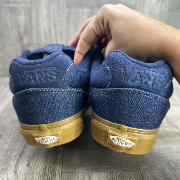 Vans Chukka Pro Push Men's size 12 Denim Blue Gum Skateboarding Shoes - Picture 6 of 8